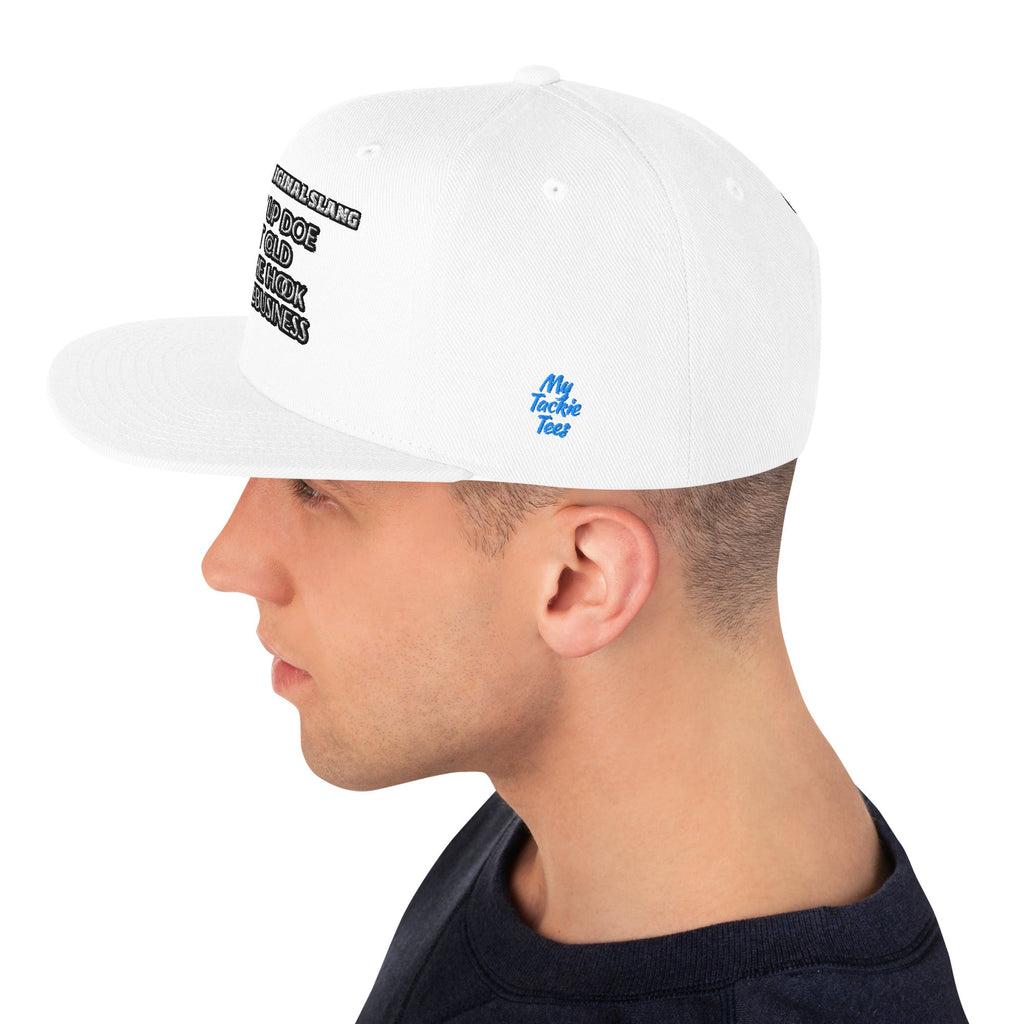Detroit Original Slang Embroidered Snapback Hat - 6-Panel Classic Fit
