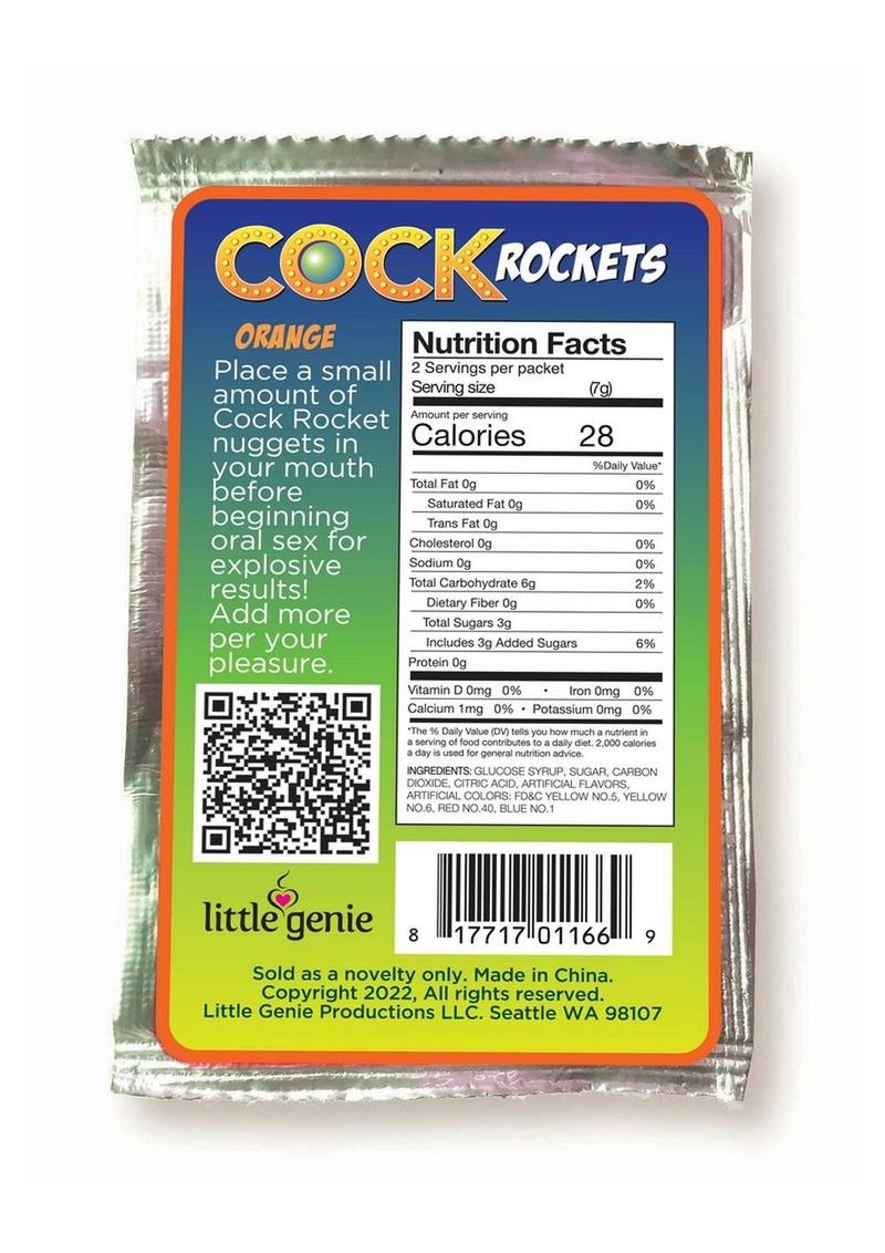 Cock Rockets Oral Sex Candy – Orange Flavor