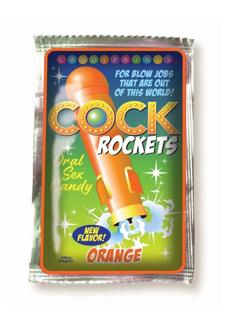 Cock Rockets Oral Sex Candy – Orange Flavor