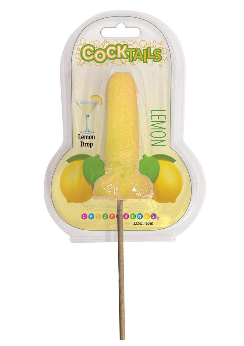 Cocktails 3D Lollipops – Lemon Flavor Party Treats