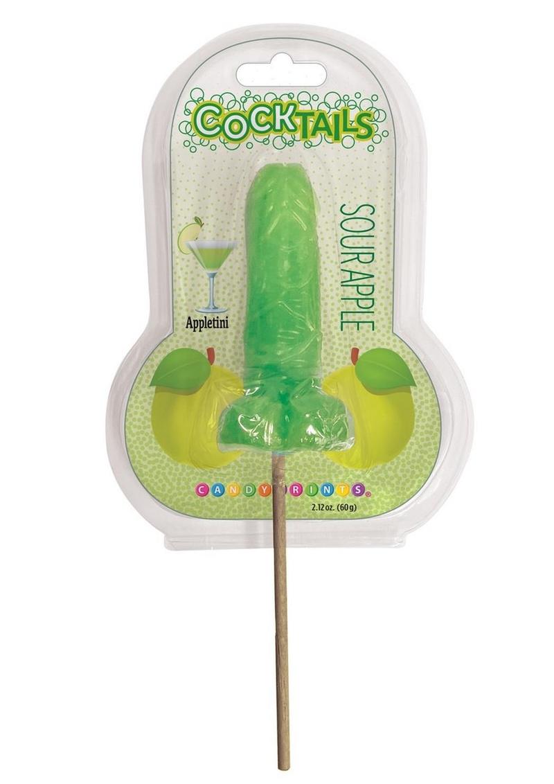 Cocktails 3D Lollipops – Sour Apple Flavor Party Treats