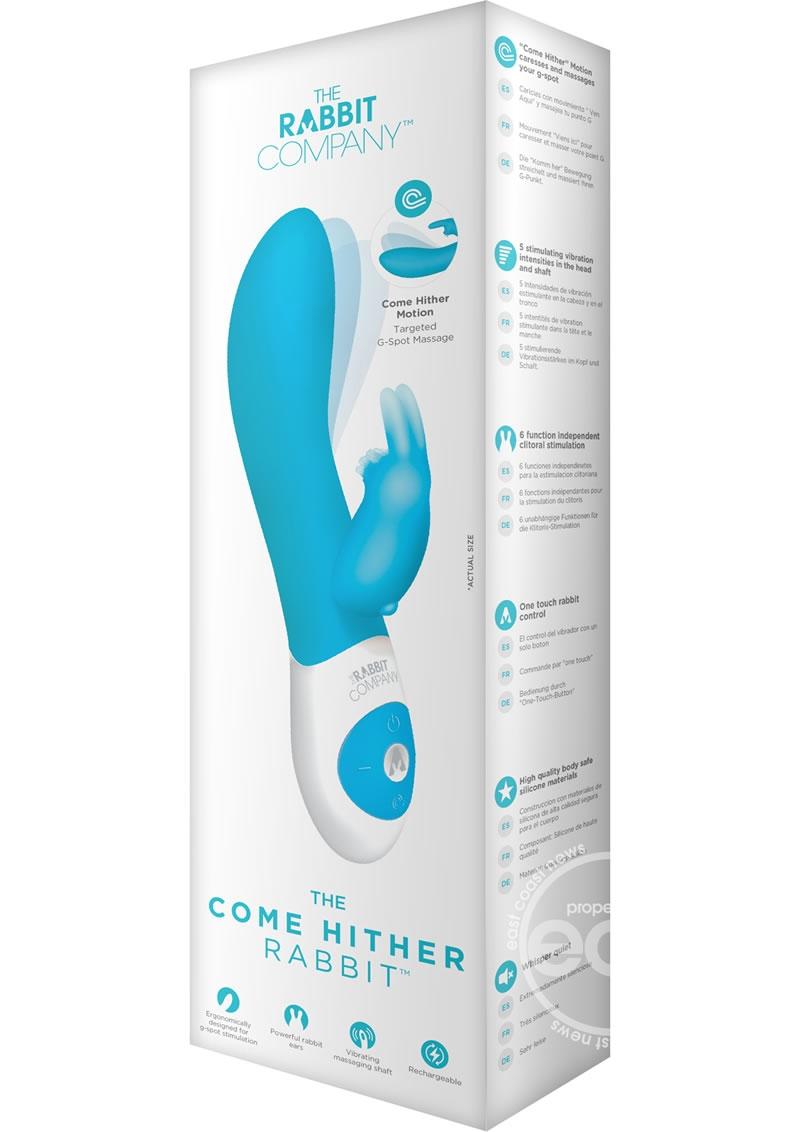 The Come Hither Rabbit Rechargeable Silicone G-Spot Vibrator