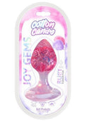 Cotton Candy Joy Gems Silicone Pleasure Plug - Ruby