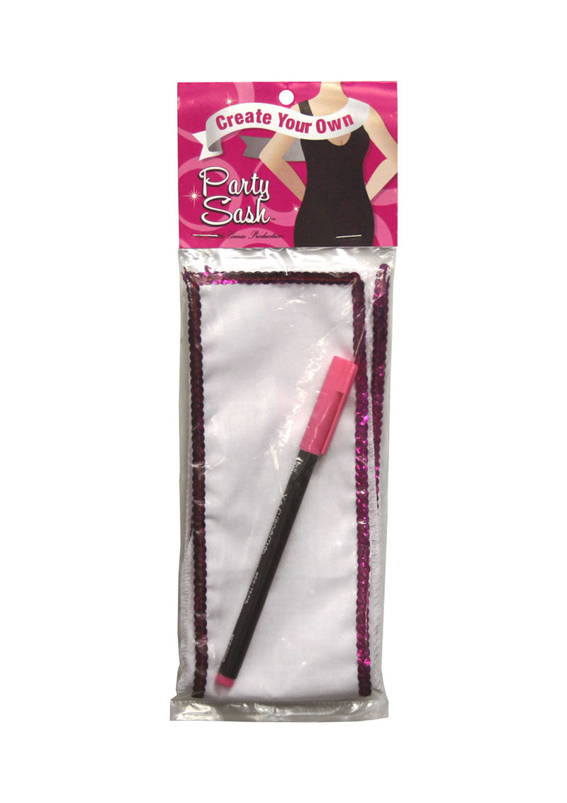 Create Your Own Bachelorette Party Sash