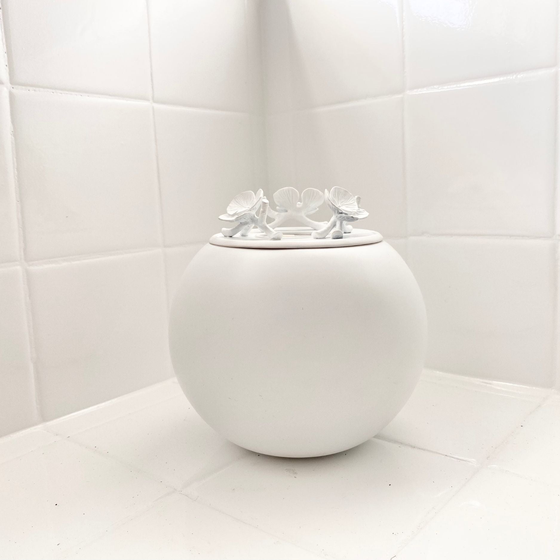 Orchid Urn for Loved ones [Keepsake Size] Handmade