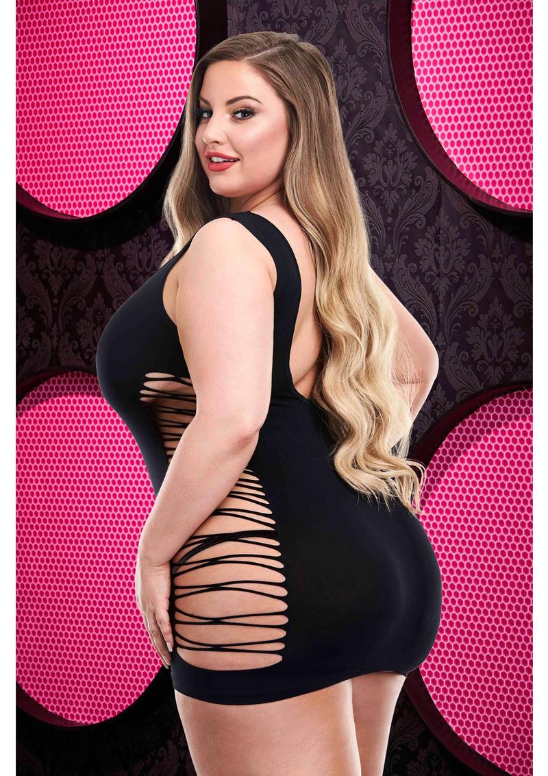 Criss-Cross Mini Dress