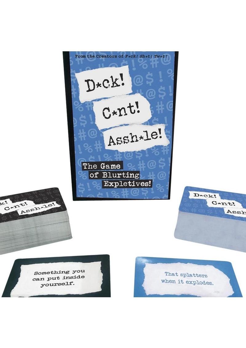 Dck! Cnt! Assh*le! Card Game – Fast & Hilariously Vulgar Fun