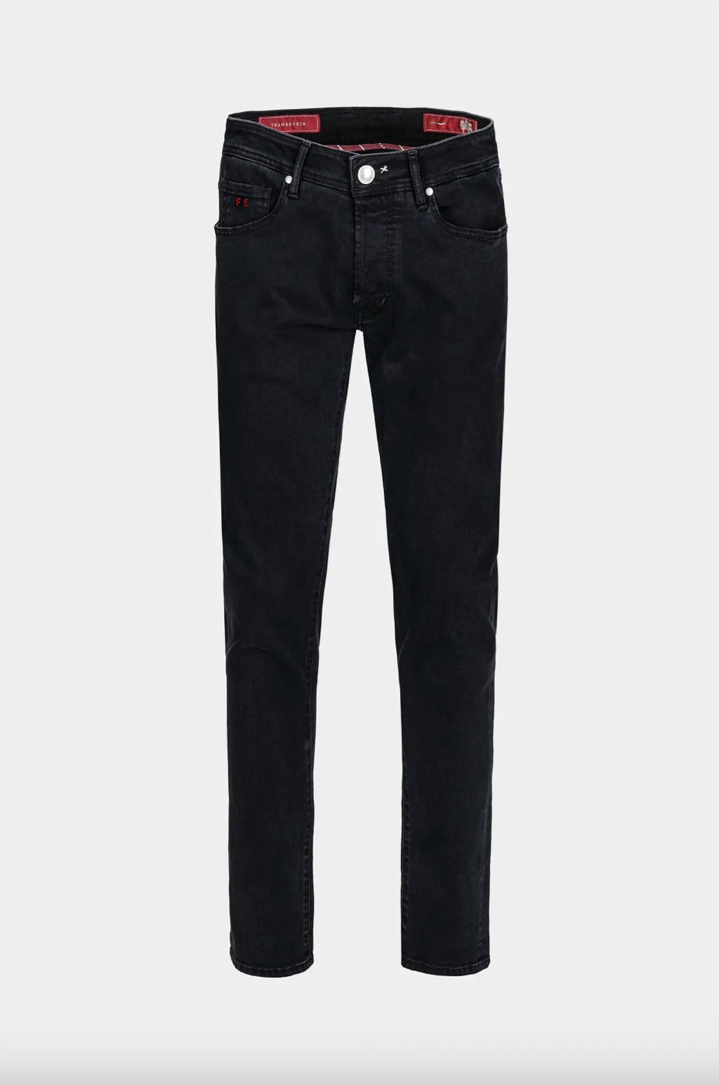 Men's Leonardo Stretch Denim Slim Straight Leg Jeans