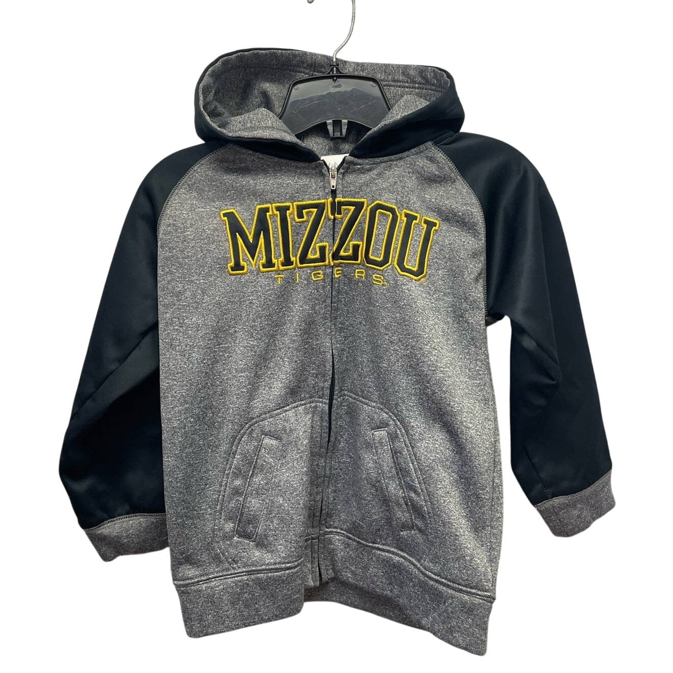 Mizzou Youth Large University of Missouri Columbia Full Zip Hoodie Jacket