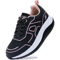 Zefuher Womens Size 10 Pink White Black Arch Support Orthotic Athletic Shoes