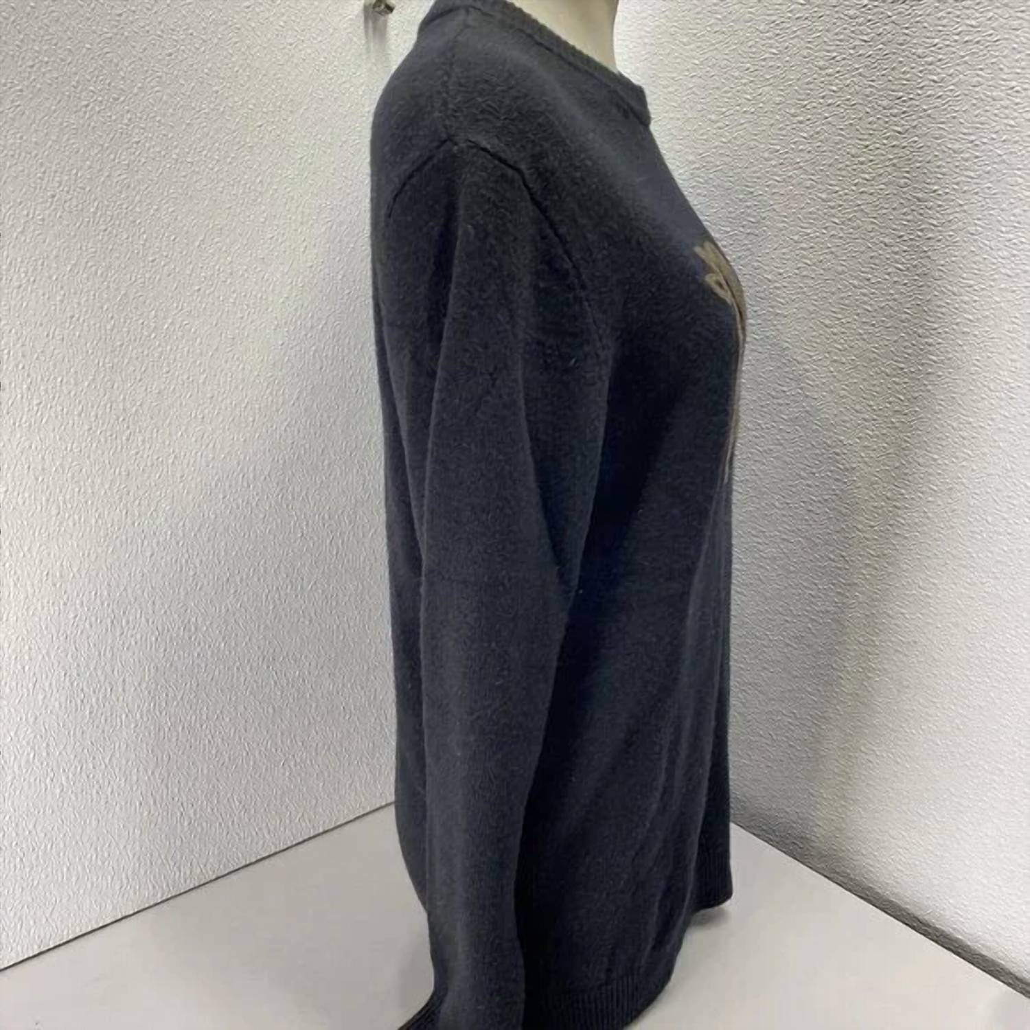 Women's Horse Outline Wool Cashmere Sweater