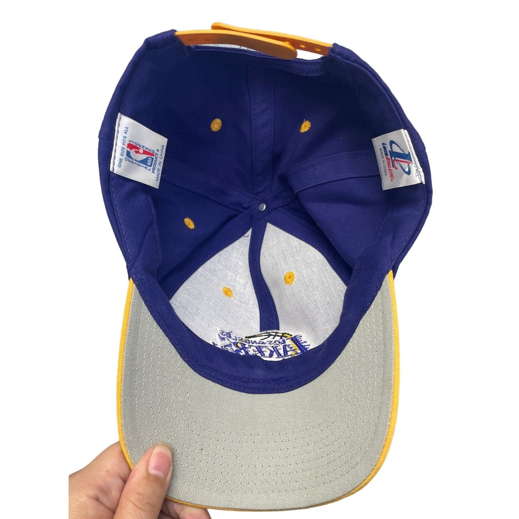 NBA Lost Angeles Lakers Mens Snapback Adjustable One Size Baseball Cap Hat