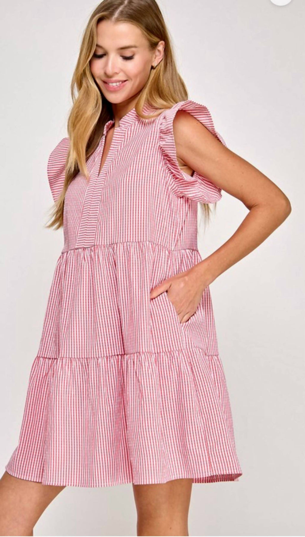 Sweet Spring Check Dress