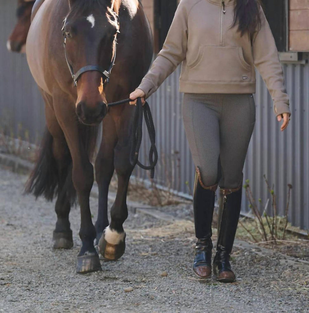 Fleece Lite Knee Patch Tights