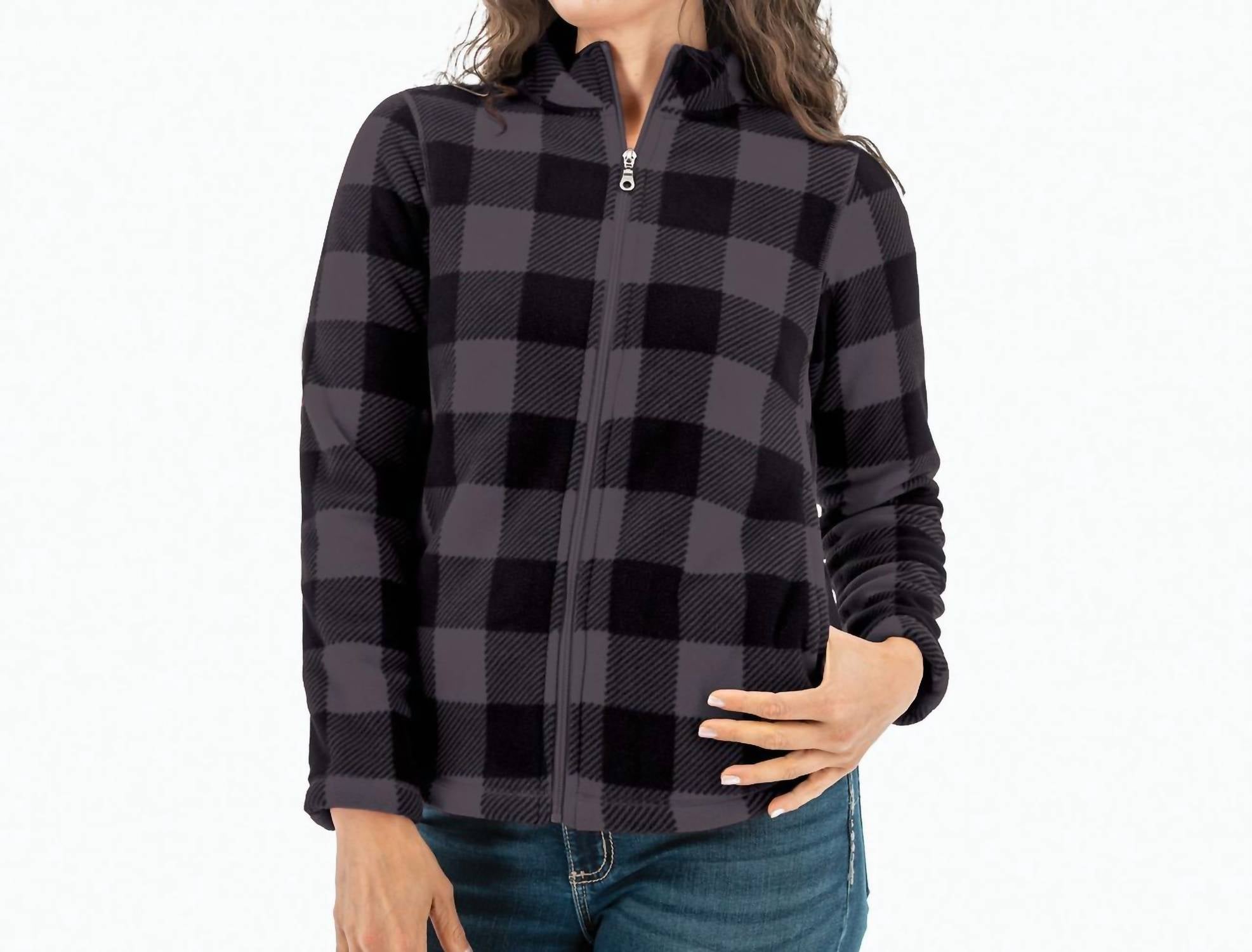 Payette Long Sleeve Plaid Jacket
