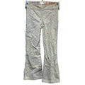 Gymboree XL Girls Long Embroidered Fruit Khaki Tan Corduroy Pants w Belt Loops