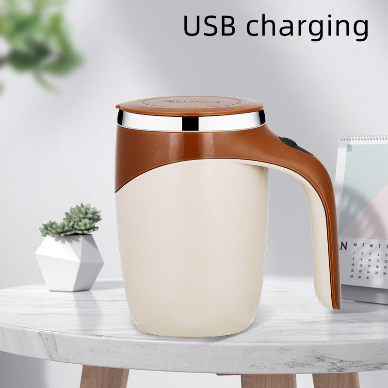 Automatic Self Stirring Coffee Mug – Rechargeable Electric Mixing Cup