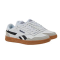 NWT Reebok Womens Size 7 White Mist Gray Athletic Sneakers Low Top Lace Up Shoes
