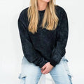 Acidwash Adult Sweatshirt Top