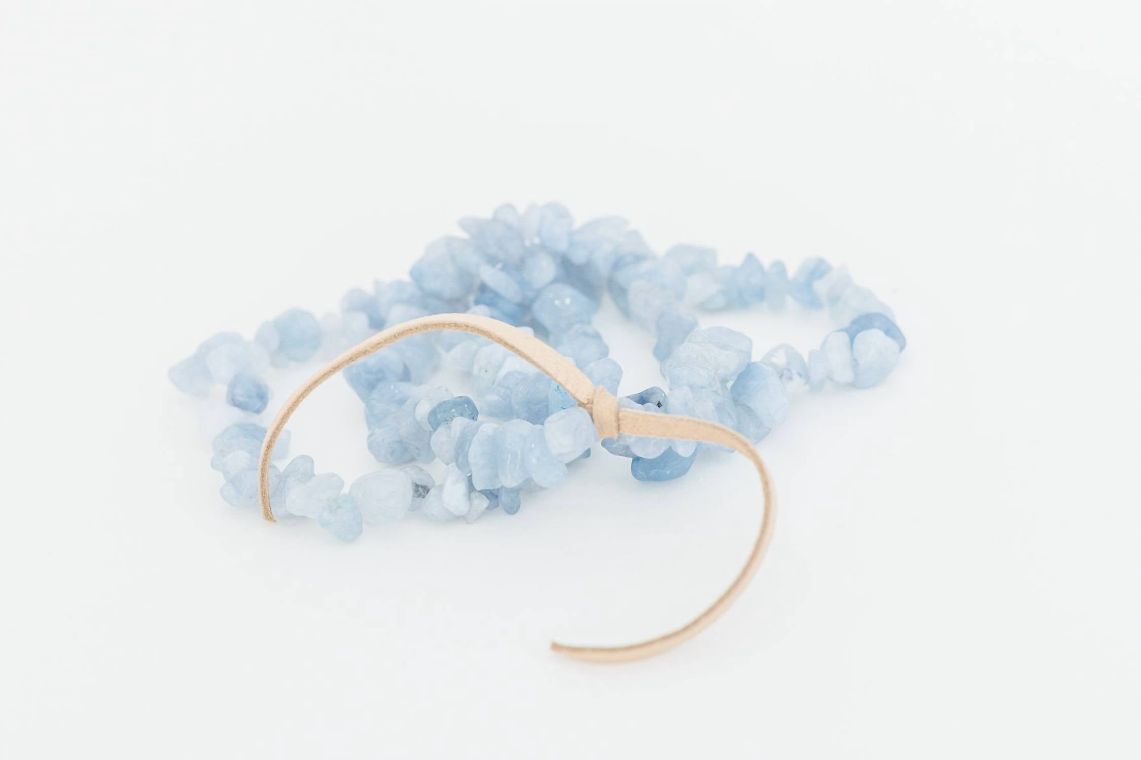 Women's Breck Aquamarine Chip Bracelet