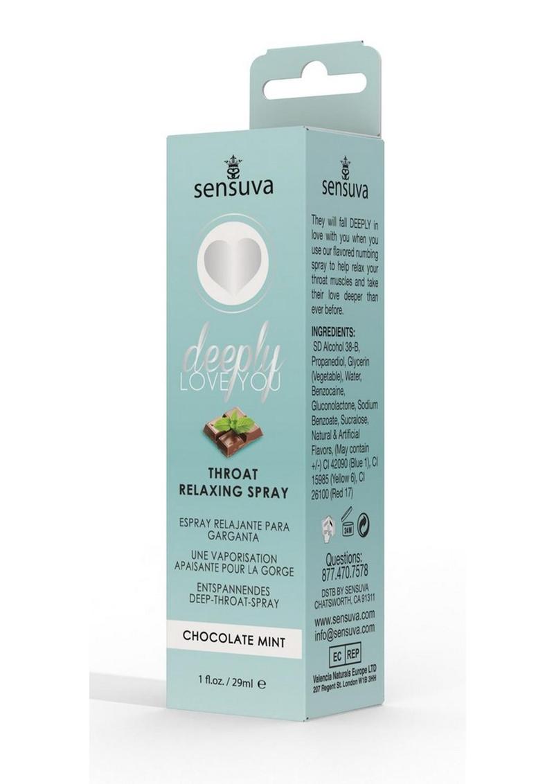 Deeply Love You Throat Relaxing Spray Chocolate Mint