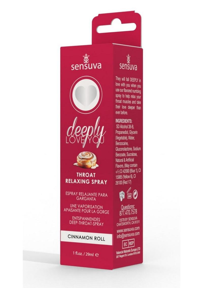 Deeply Love You Throat Relaxing Spray Cinnamon Roll