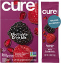 | Plant-Based Electrolyte Drink Mix | No Added Sugar | FSA-HSA | Dehydration Relief Powder Made with Coconut Water | Non-Gmo | Vegan | Box of 8 Packets - Berry Pomegranate