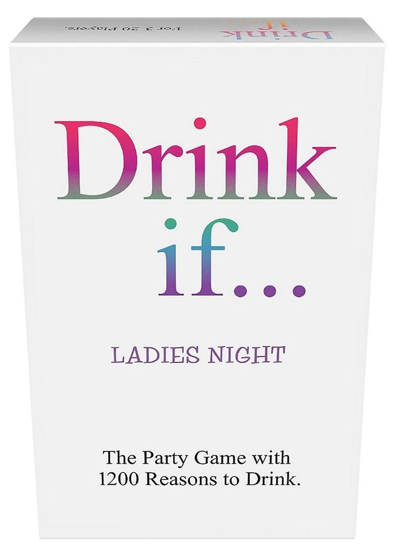 Drink If… Ladies’ Night Edition – Fun Drinking Game for Parties