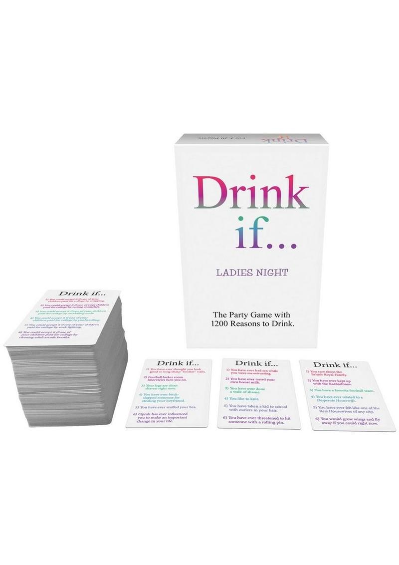 Drink If… Ladies’ Night Edition – Fun Drinking Game for Parties