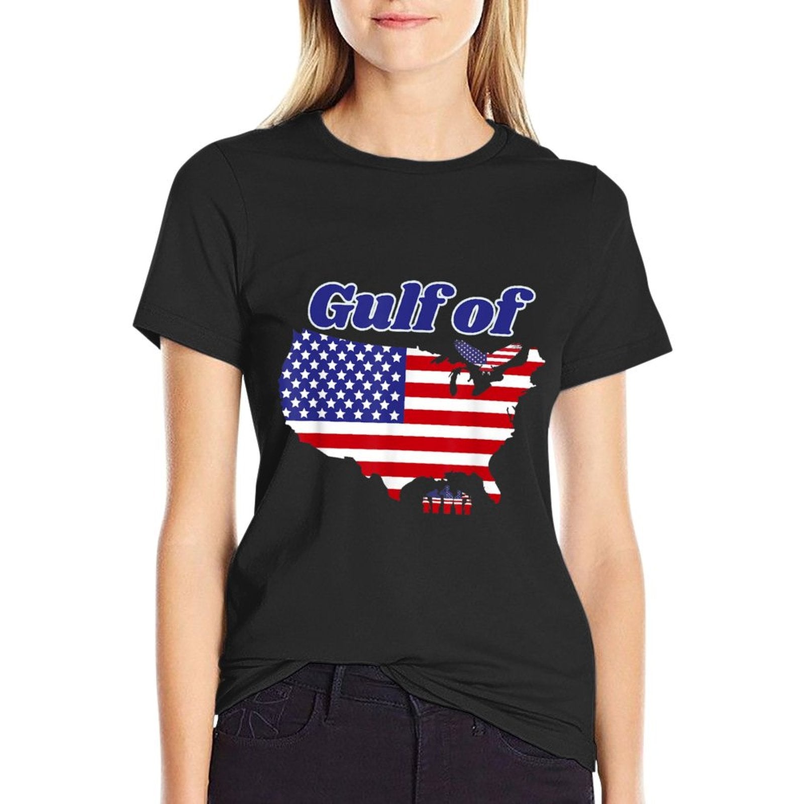 Gulf of United States of America Heathered Texture T-Shirt
