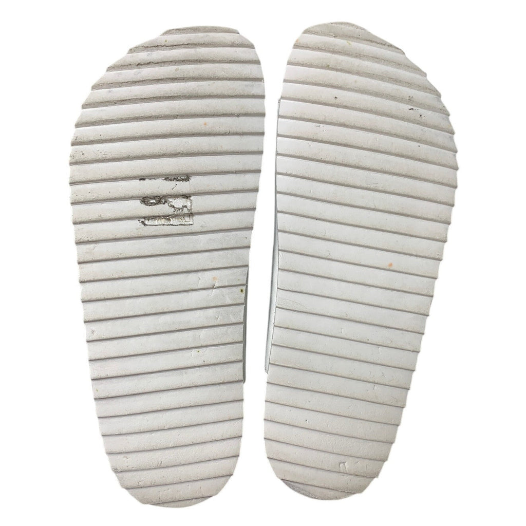 Dream Pairs Womens Size 7.5 White Double Buckle Slide On Open Toe Cork Sandals