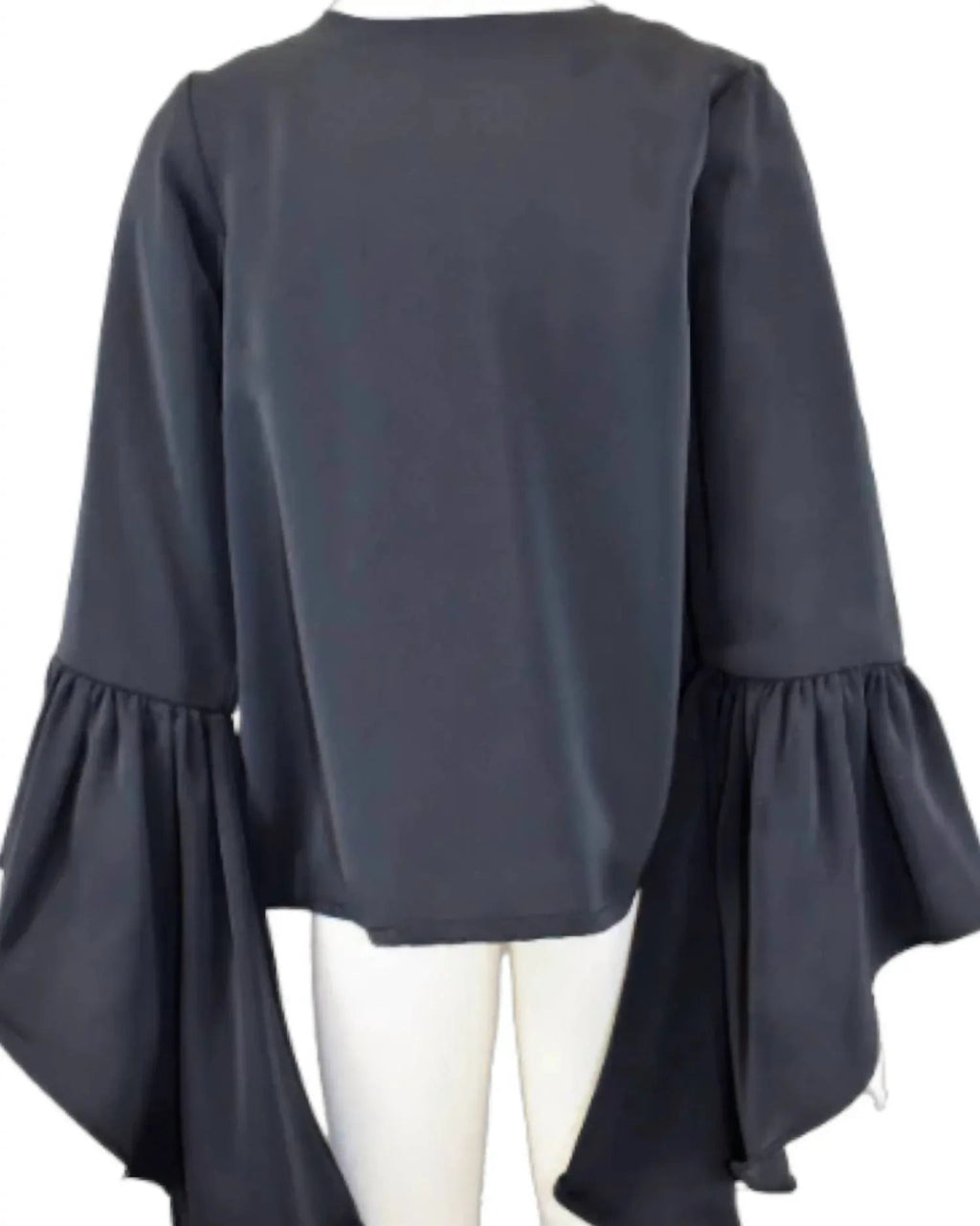 Girls' Silky Bell Sleeve Top