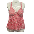 New Draper James Womens Small UPF 50+ Summer Picnic Halter Swim Top ONLY