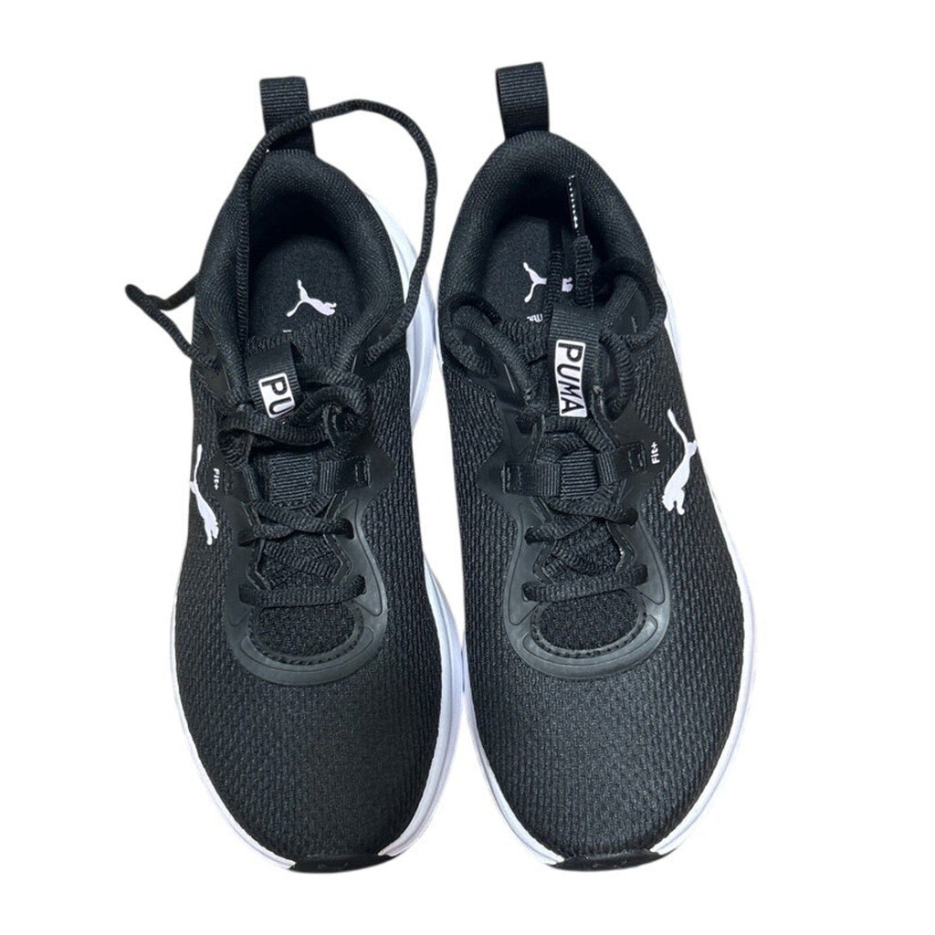 New Puma Womens Size 8.5 Black White Lace Up Skyrocket Sneaker Athletic Shoes