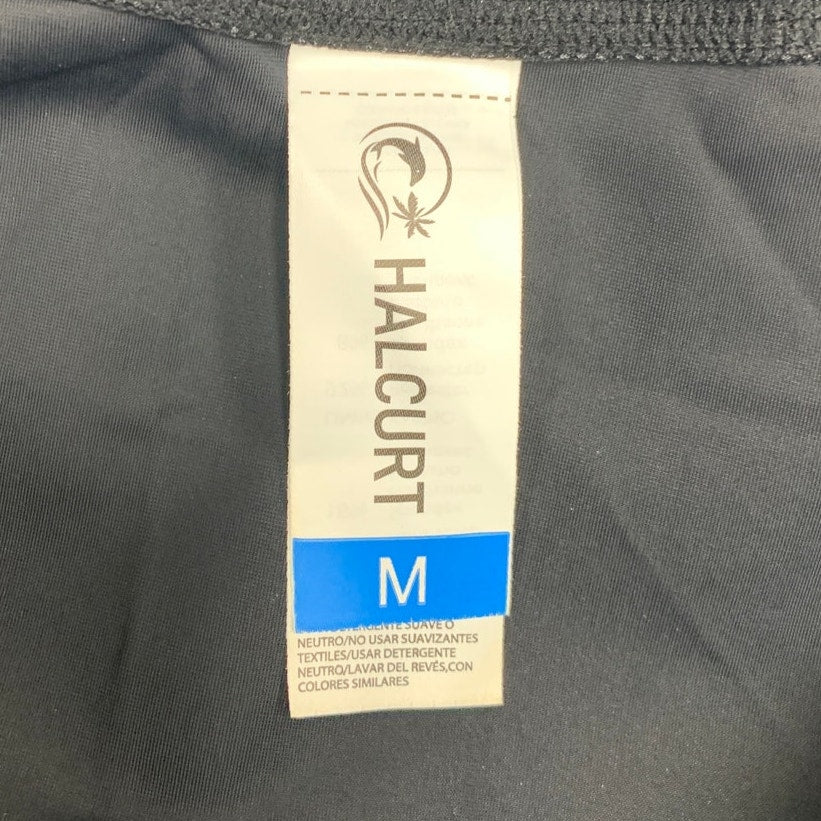 Halcurt Womens Medium One Piece Rash Guard Modest Swimsuit w Built in Bra