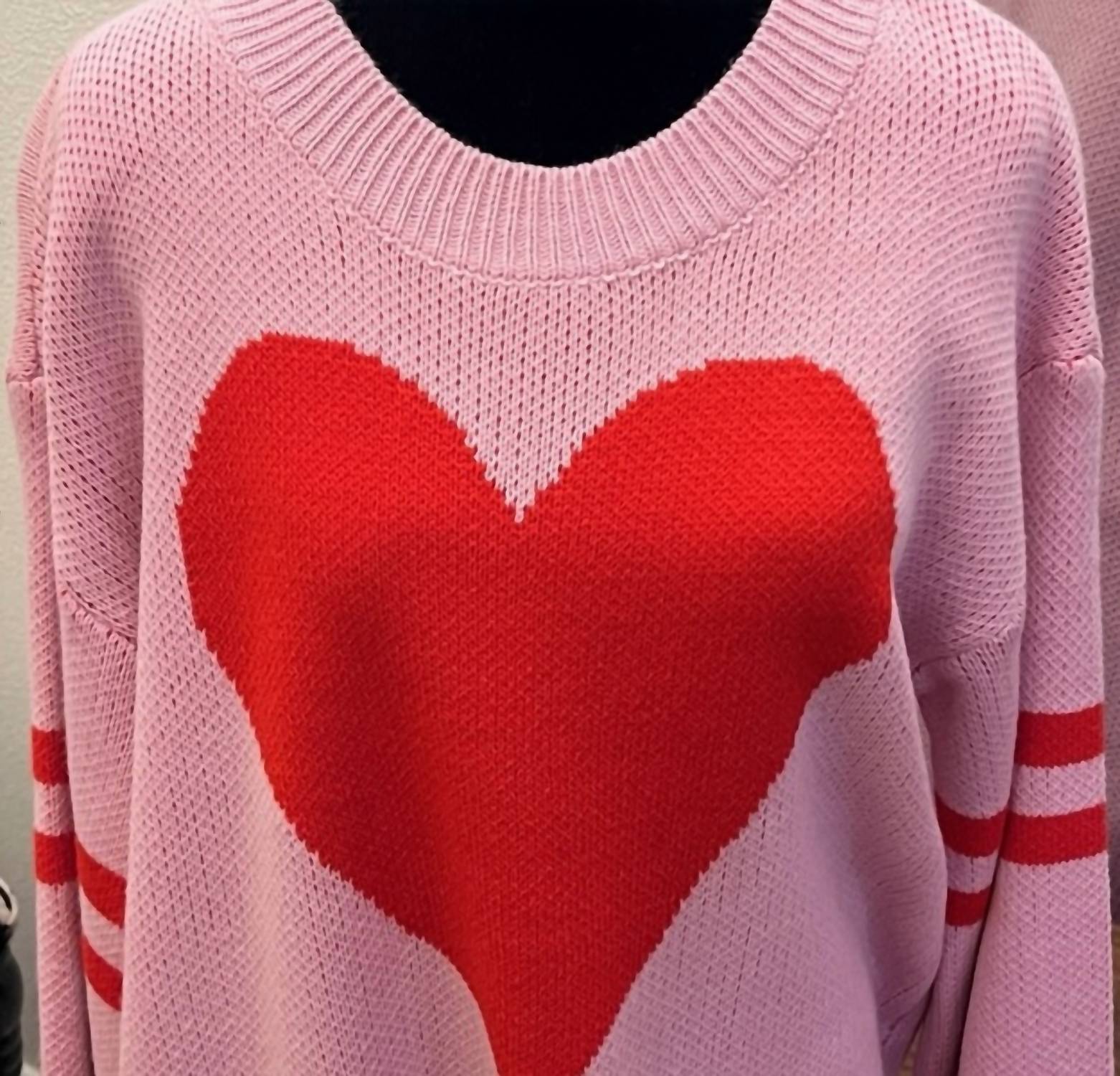 Women's Heart Sweater