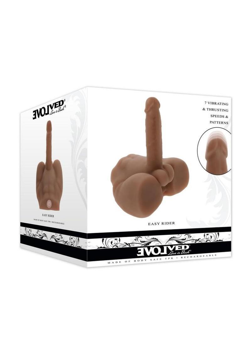 Easy Rider Thrusting Rechargeable Vibrator