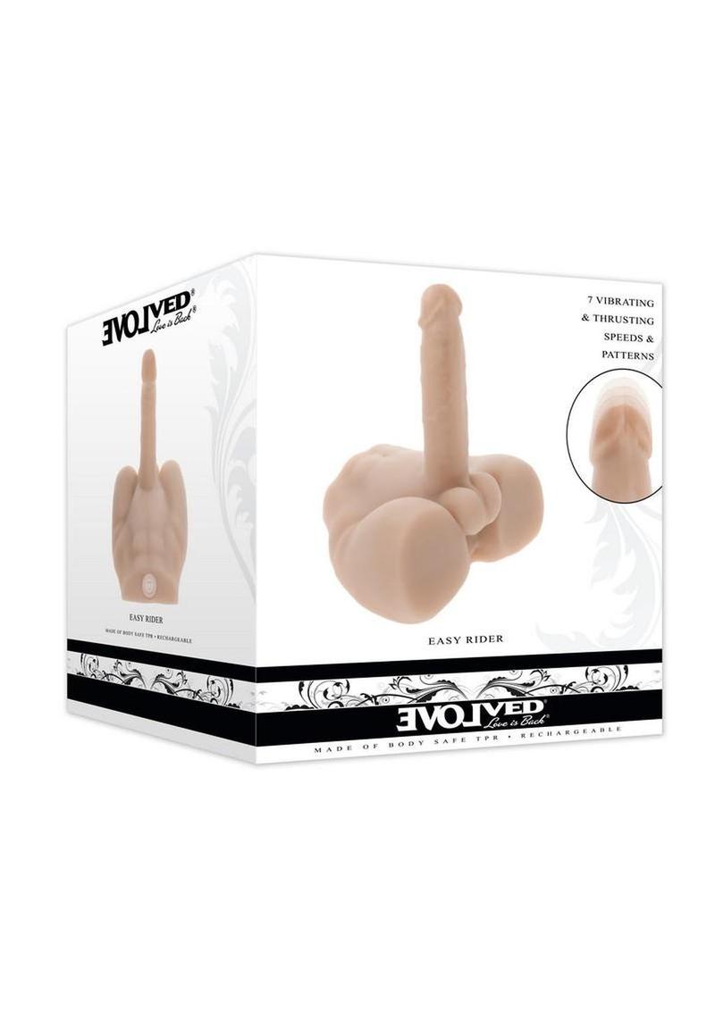 Easy Rider Thrusting Rechargeable Vibrator