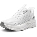 Allswifit Womens Size 7.5 White Slip On Walking Breathable Athletic Shoes