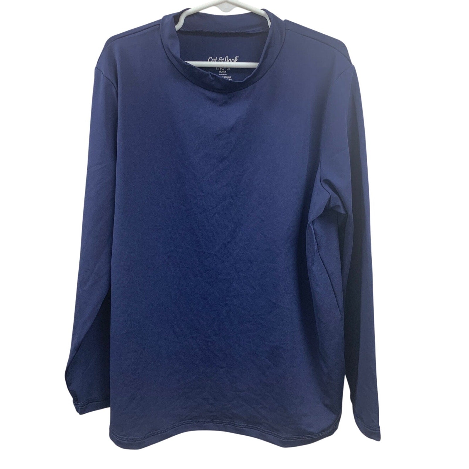 New Cat & Jack Kids Large (10/12) Husky Long Sleeve UPF 50+ Swim Shirt