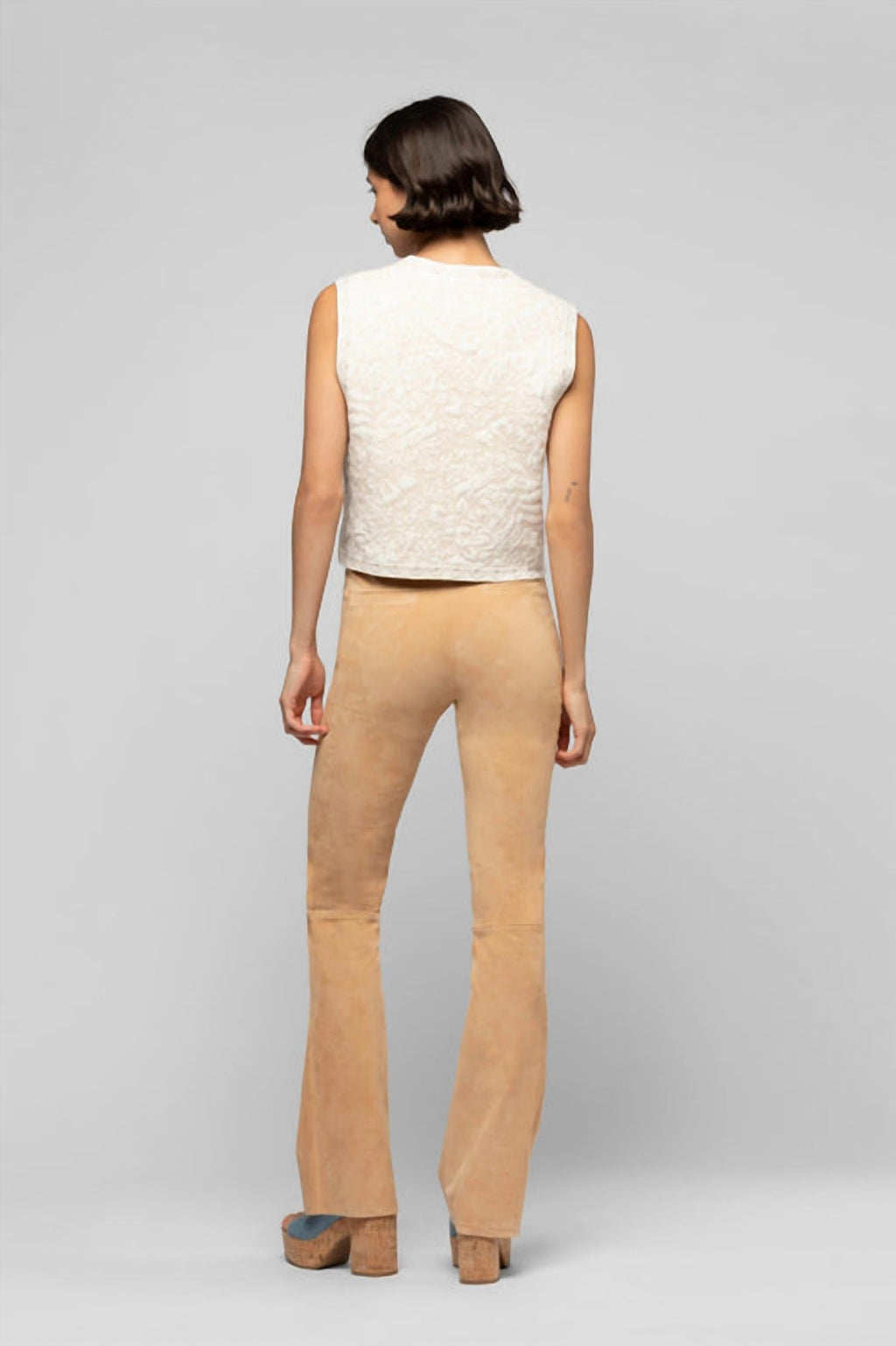 Beyina Flare Suede Pants