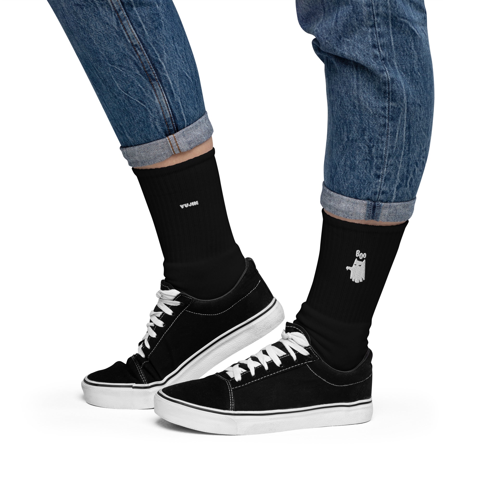 Boo Cat Socks