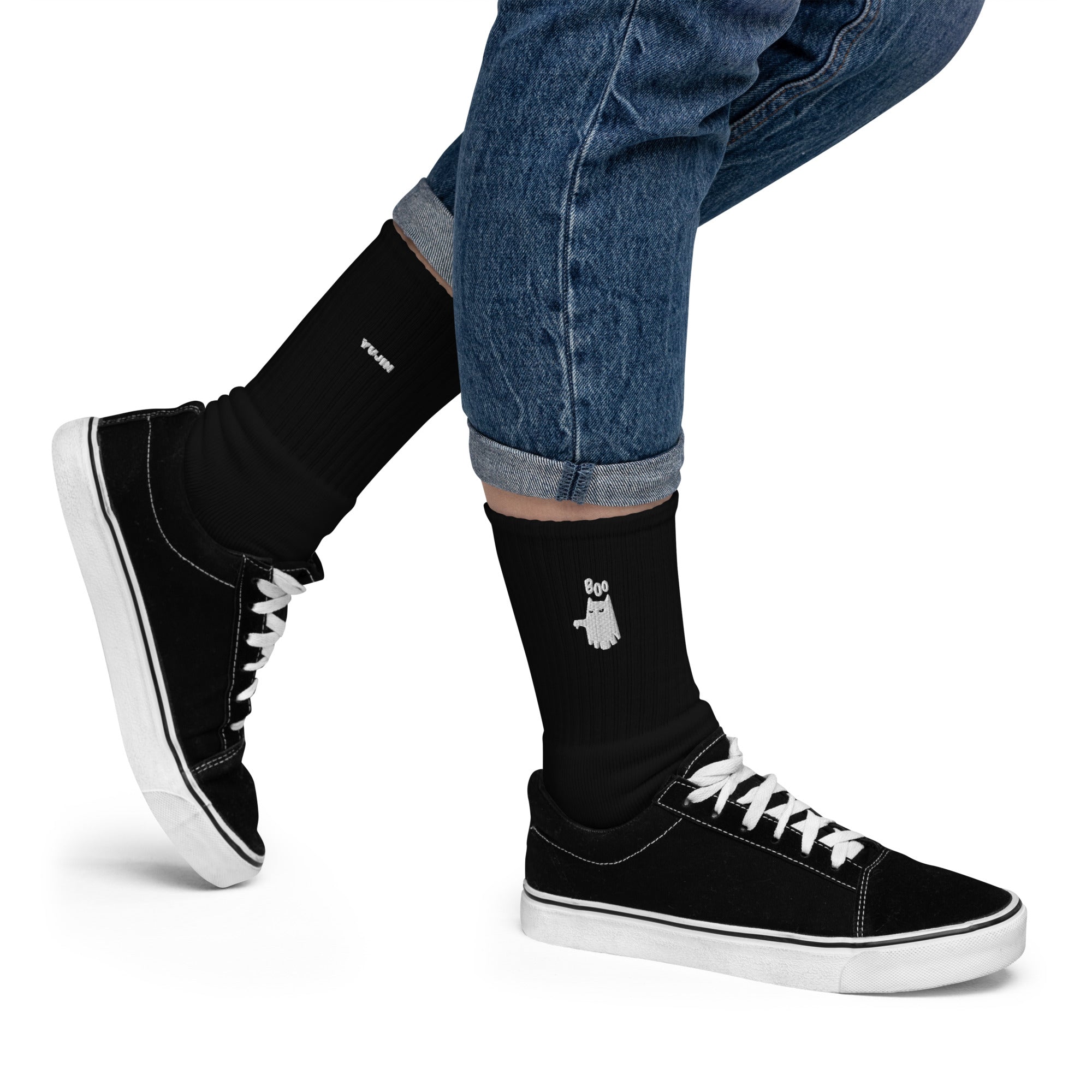 Boo Cat Socks