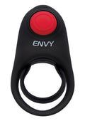 Envy Toys Bullseye Remote Vibrating Rechargeable Silicone Dual Stamina Ring