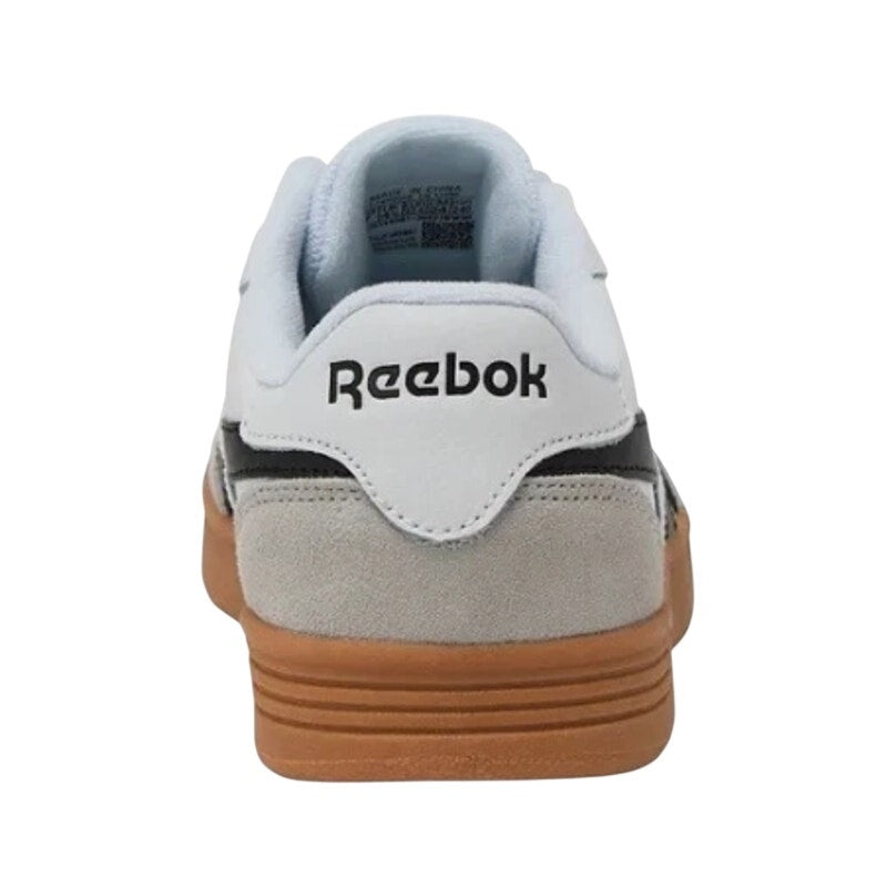 NWT Reebok Womens Size 7 White Mist Gray Athletic Sneakers Low Top Lace Up Shoes