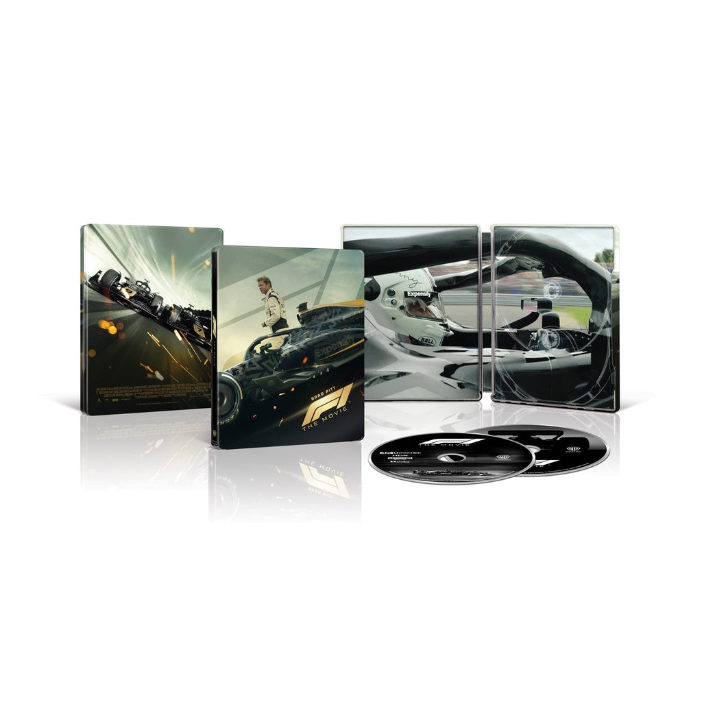 F1: The Movie - Limited Edition Steelbook (4K Ultra HD + Blu-ray) - Used