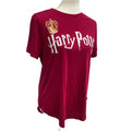 Harry Potter Juniors Size XL Gryffindor Short Sleeve Hi Low Crew Neck Tee Shirt