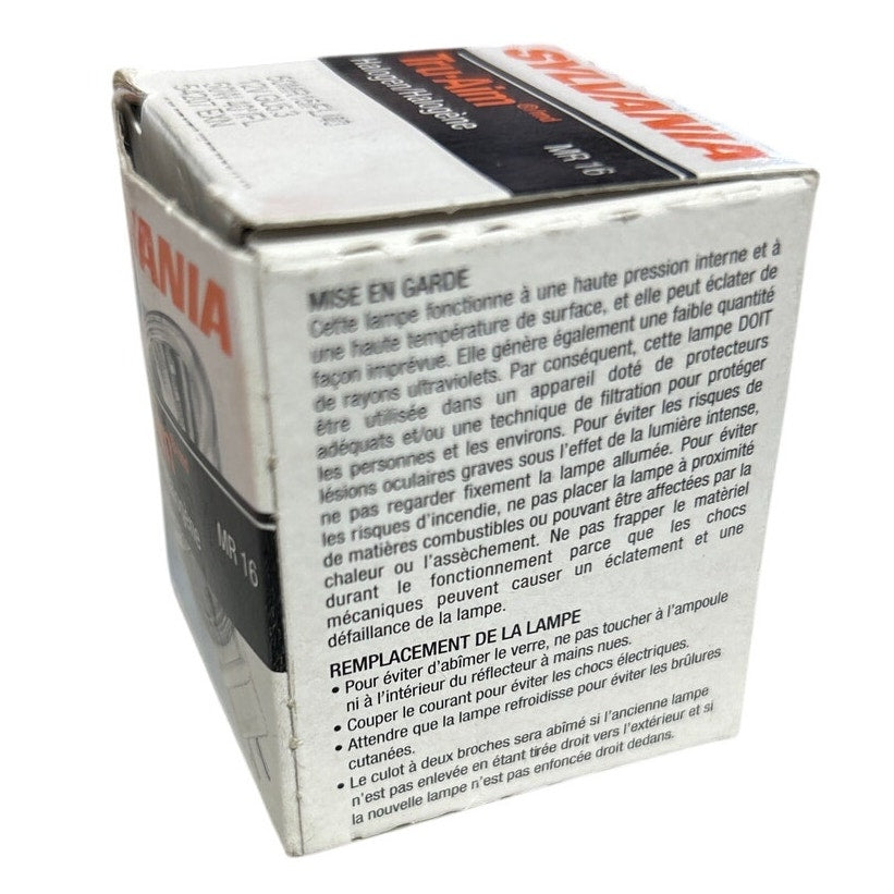 New Sylvania 54207 50MR16/FL40 (EXN) 12V Single Tru-Aim Halogen Light Bulb