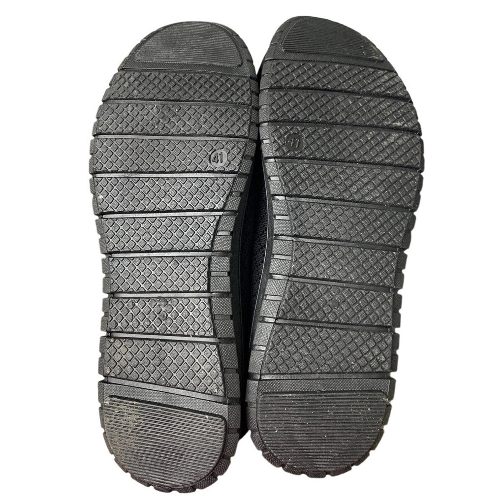 Babudog Womens Size 10 Black Mesh Breathable Slide On Comfort Sneaker Shoes
