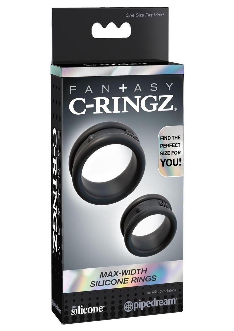 Fantasy C-Ringz Max-Width Silicone Cock Rings